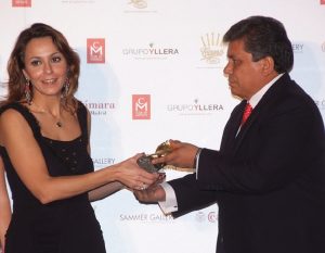 Escenario con premiados