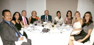 Momento de la premiación en curso