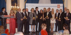 Vista de la gala desde el público