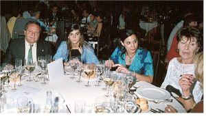 Premiados posando juntos