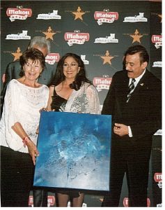 Celebración con los premiados