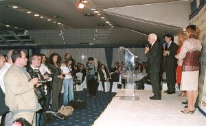 Celebración de premiados y asistentes