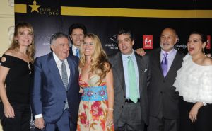 Vista del escenario de premiación