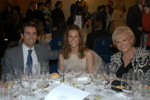 Celebración después de la premiación